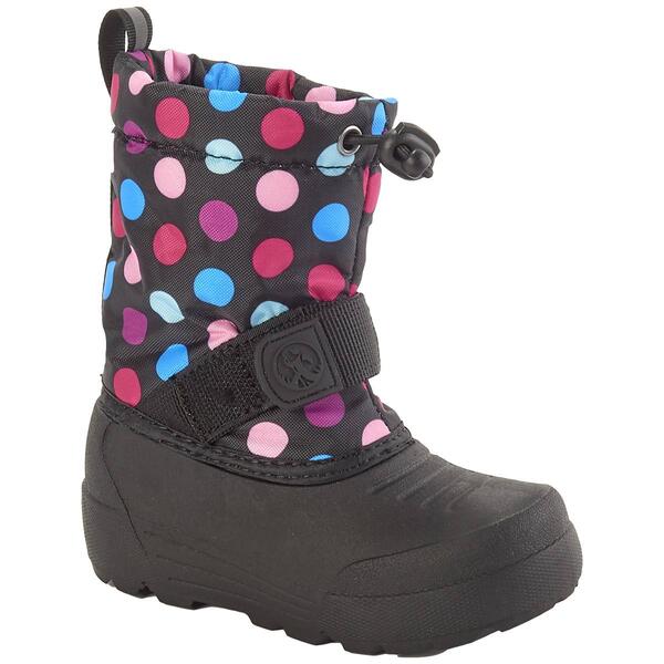 Little Girls Northside Frosty Snow Boots - Pink/Blue - image 