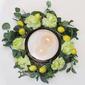 A Cheerful Giver Eucalyptus Lemon Rose Candle Ring - image 2