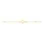 Gold Classics™ Yellow Gold Paperclip w/ Beads Lariat Necklace - image 3