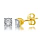 Diamond Classics&#8482; 10kt. Yellow Gold 1/4ctw. Stud Earrings - image 3