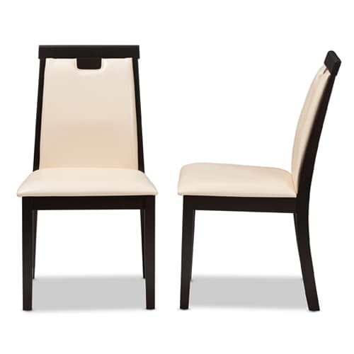 Baxton Studio Evelyn Dining Chairs - Set of 2