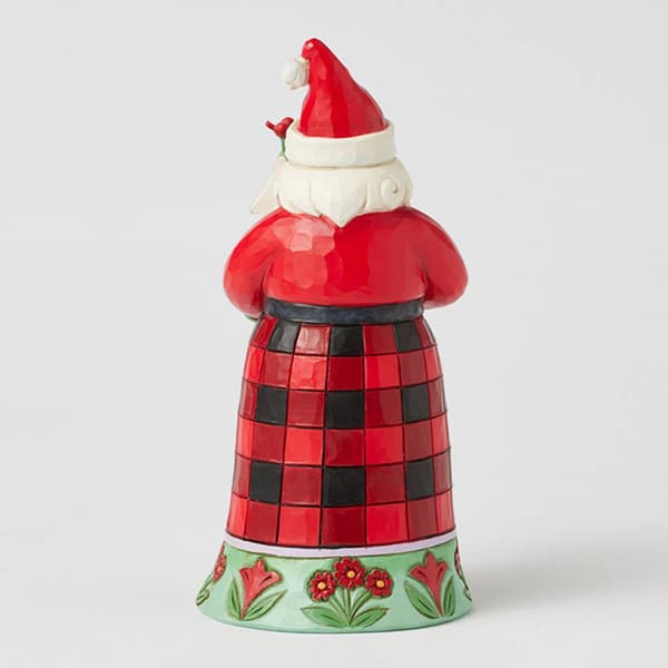 Jim Shore Highland Glen Santa Cardinals Christmas Figurine