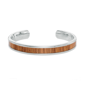 Mens Lynx Stainless Steel Camouflage Cuff Bangle Bracelet - image 4