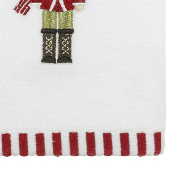 Avanti Peppermint Nutcracker 2pc. Bath Towel Collection