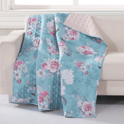 Greenland Home Fashions™ Avril Reversible Quilted Throw Blanket