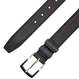 Mens Bill Blass 35mm Double Loop Leather Belt