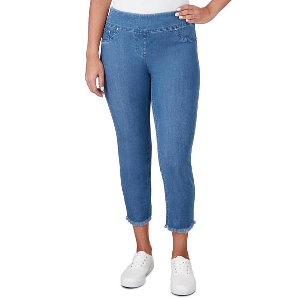 Womens Ruby Rd. Key Items Alt Pull Ankle Pants - image 