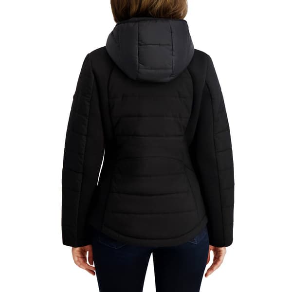 Womens Nautica Hybrid Down & Puffers With Stretch Sides & Bib