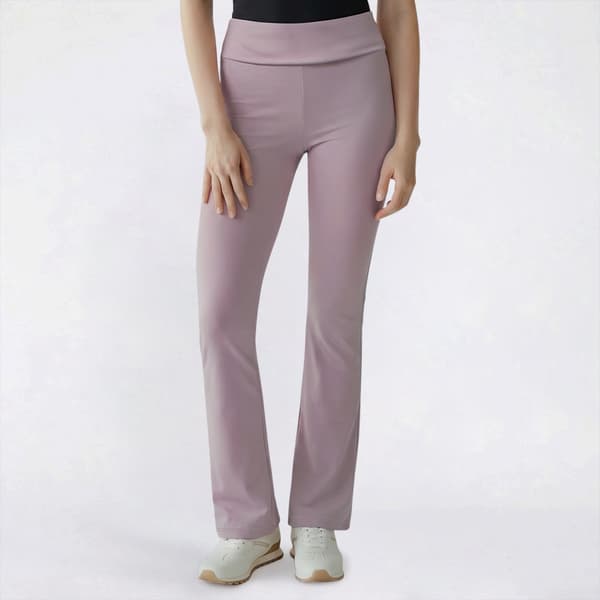 Juniors Love Tree Fold Over Waist Flare Pants - image 