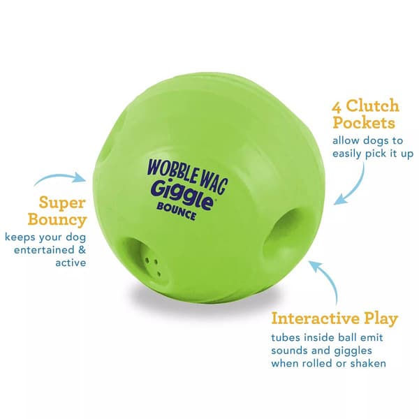 As Seen On TV Wobble Wag Giggle Pet Toy