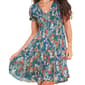 Juniors Angie Garden Honey Smocked A-Line Mini Dress - image 3