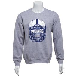 Mens Tailgate State Football Helmet We Are Fleece Sweatshirt