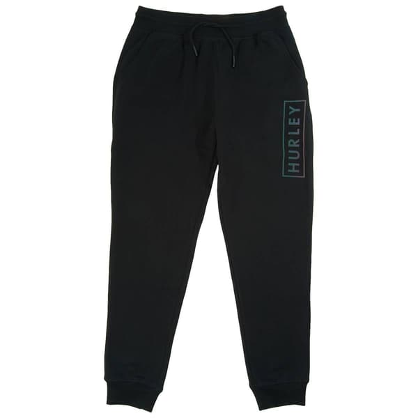 Young Mens Hurley Boxed Logo Fleece Joggers - image 