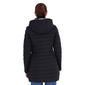 Womens Nautica Chest Zipper & Faux Fur Lined Hood Puffer - image 3