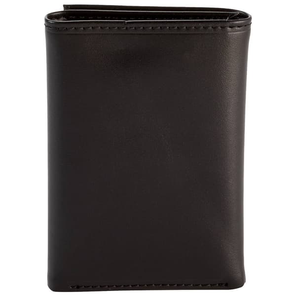 Mens Nine West Trifold Watkins Nappa Wallet - Black