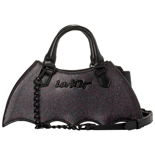 Luv Betsey by Betsey Johnson Glitter Bat Handbag - image 