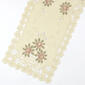 Embroidered Rose Cutwork Table Runner - image 1