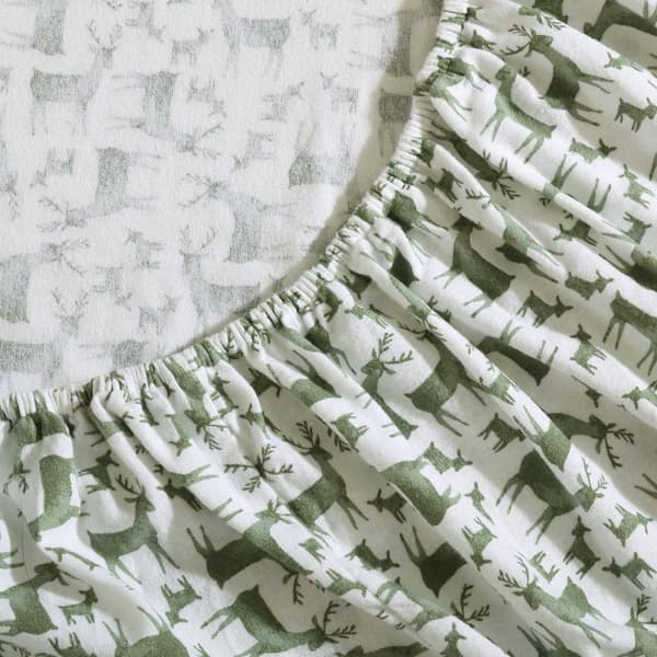 Eddie Bauer Deer Camp Cotton Flannel Sheet Set
