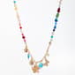 Ashley Beaded Necklace w/ Flower/Butterfly & Pearl Charm Necklace - image 1