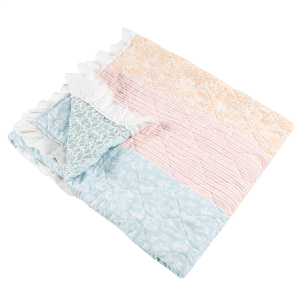 Greenland Home Fashions™ Tessie Reversible Quilted Throw Blanket - image 