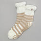 Womens Heat Holders Striped Crew Socks - image 2