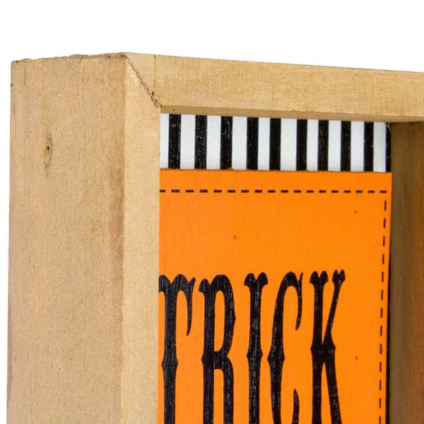 Northlight Seasonal "Happy Halloween" Wooden Shadow Box Plaques