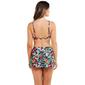 Womens Tahari 2pc. Tropical Surplice Swim Set - image 3