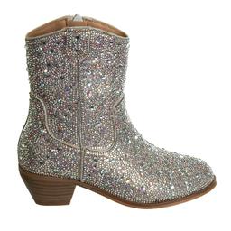 Big Girls Badgley Mischka Glitter Cowgirl Boots