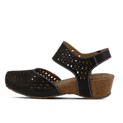 Womens L`Artiste by Spring Step Poppiri Slingback Wedge Sandals