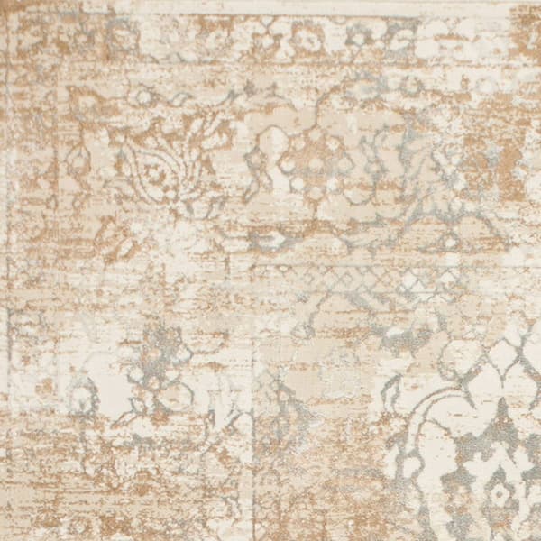 KAS Crete Beige Illusion 3 x 5 Rectangular Area Rug