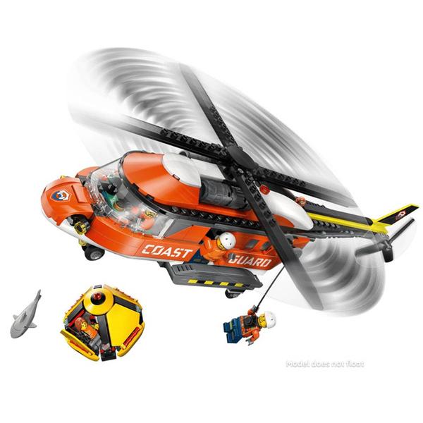 LEGO® City Coast Guard Helicopter Building Kit