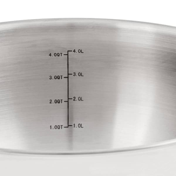 BergHOFF Belly Shape 18/10 Stainless Steel Stockpot w/ Glass Lid