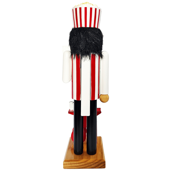 Santa''s Workshop 14in. Fresh Popcorn Nutcracker