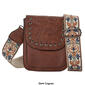 Sam & Hadley Guitar Strap Embossed Studded Crossbody - image 7