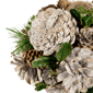 Northlight Pine Needle & Pinecones Christmas Ball Ornament - image 3