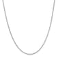 Gold Classics&#40;tm&#41; 1.55mm. 14k White Gold Solid Rolo Necklace - image 1