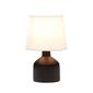 Simple Designs Mini Bocksbeutal Ceramic Table Lamp - image 1