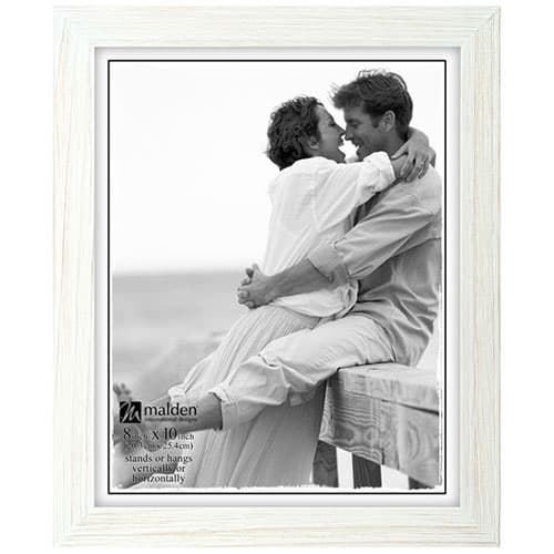 Malden White Wash Linear Frame - 8x10 - image 