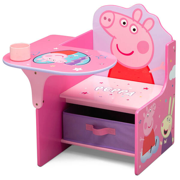 Delta Children Peppa Pig Chair Desk with Storage Bin - image 
