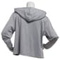 Juniors Plus No Comment Fleece Lined Double Zip Front Hoodie - image 2