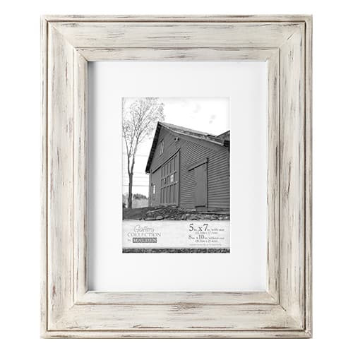 Malden Whitman Whitewash Picture Frame - 5x7 - image 