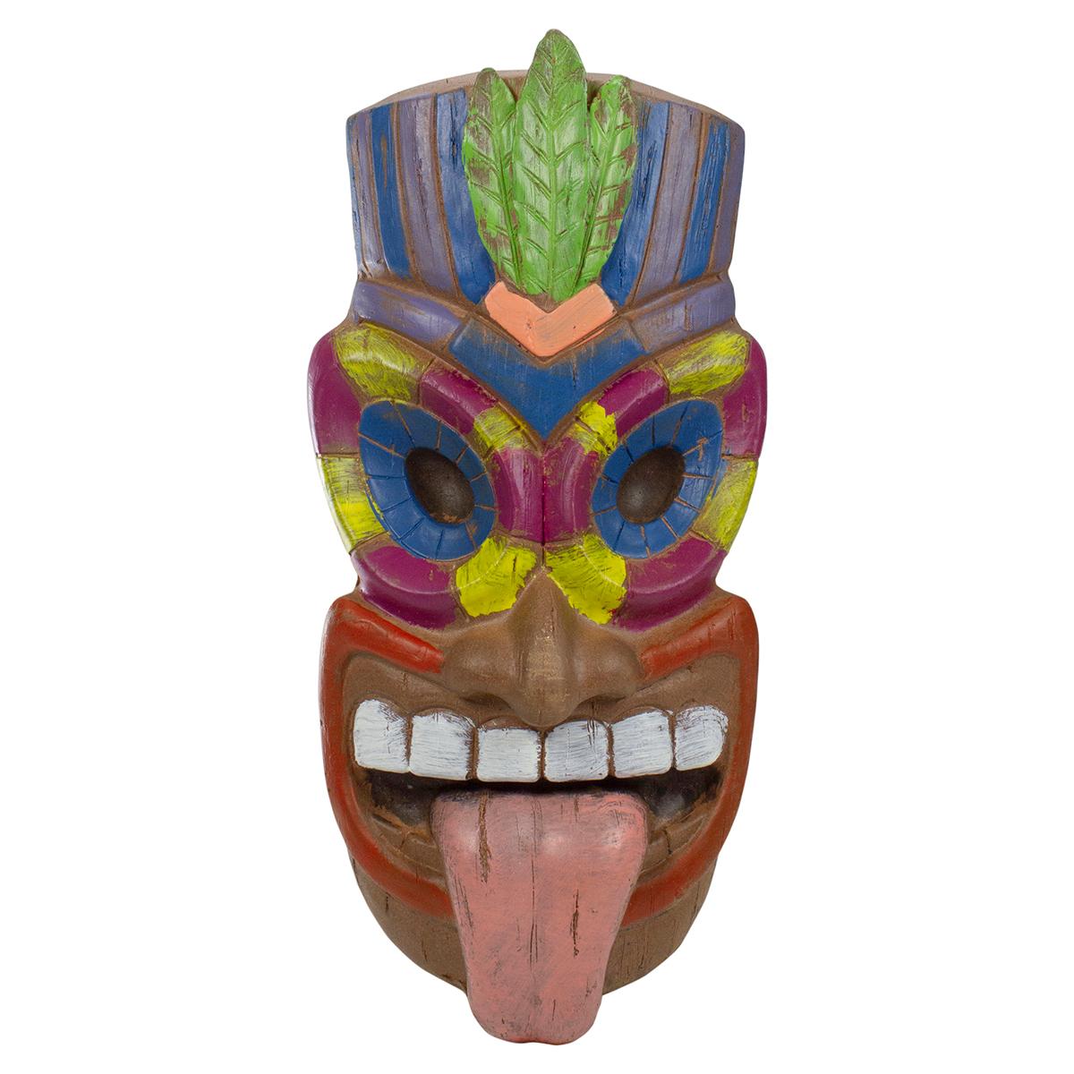 Northlight Seasonal 16.5in. Tiki Man Sticking Out Tongue Decor