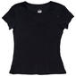 Girls (7-16) Star Ride(R) Short Sleeve Rhinestone Tee - Black - image 1
