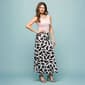 Womens 24/7 Comfort Apparel Black & White A Line Maxi Skirt - image 6