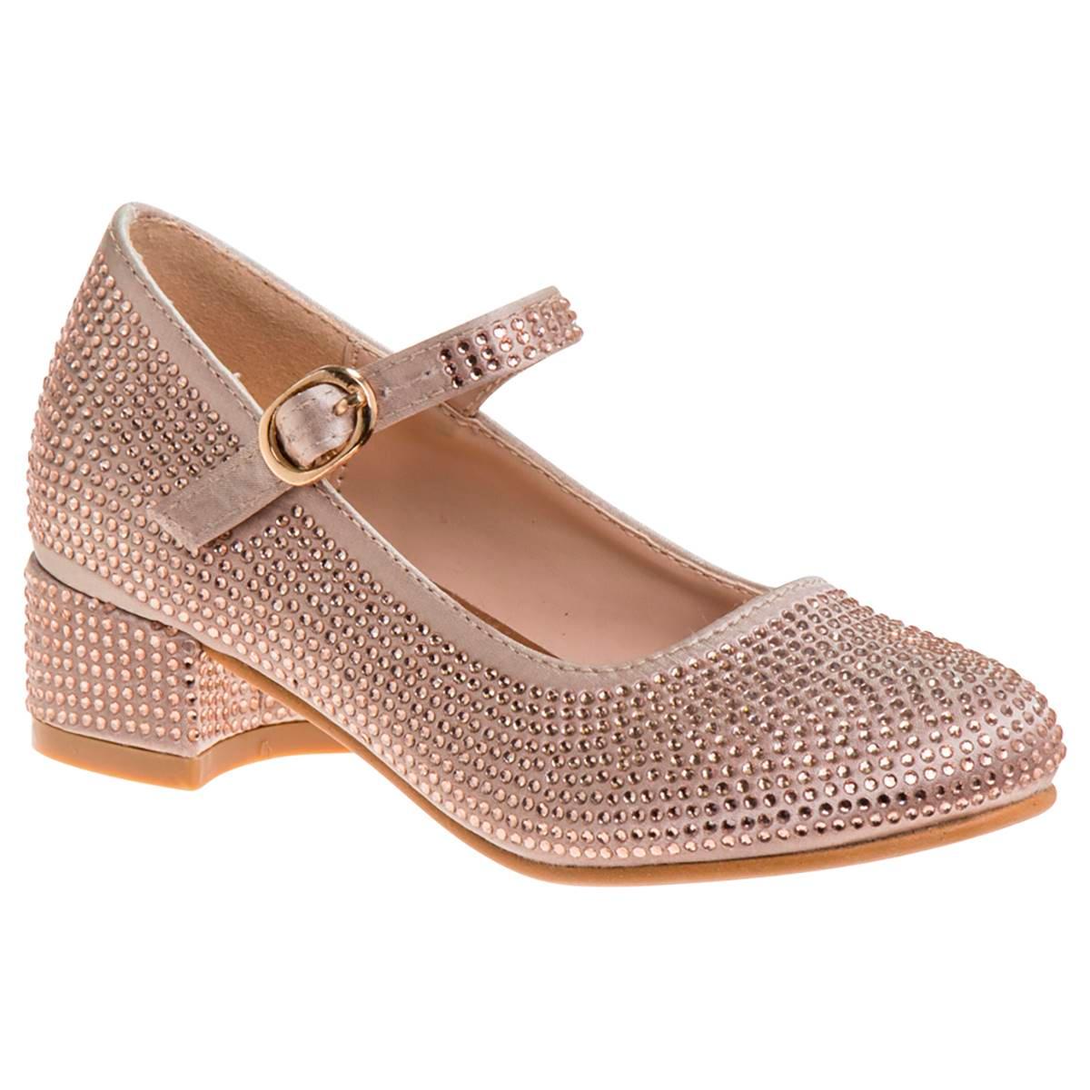 Big Girls Badgley Mischka Rhinestone Pumps