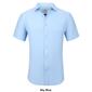 Mens Tom Baine Short Sleeve Regular Fit Solid Dress Shirt - image 4