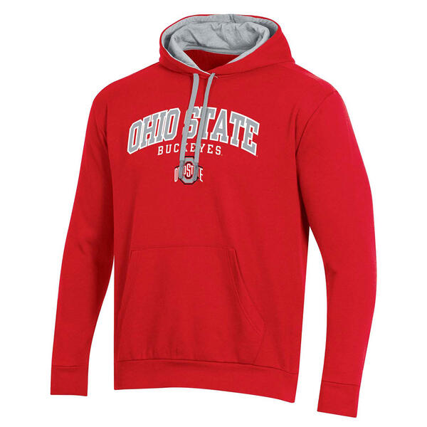 Mens Knights Apparel Ohio State University Fleece Hoodie - Red - image 