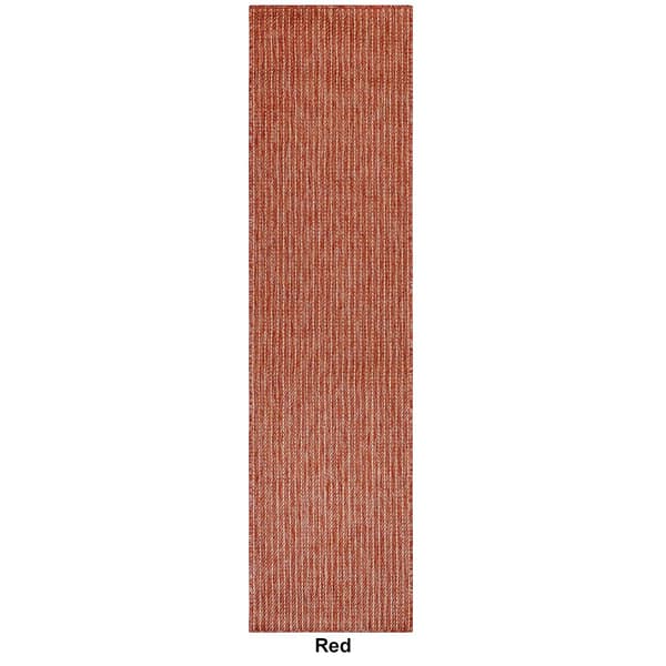 Liora Manne Carmel Texture Stripe Indoor/Outdoor Runner