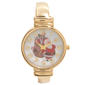 Gold-Tone Expansion Band Watch w/Santa Motif Dial - PT10164A - image 1
