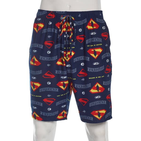 Mens Superman(tm) Logo Pajama Shorts